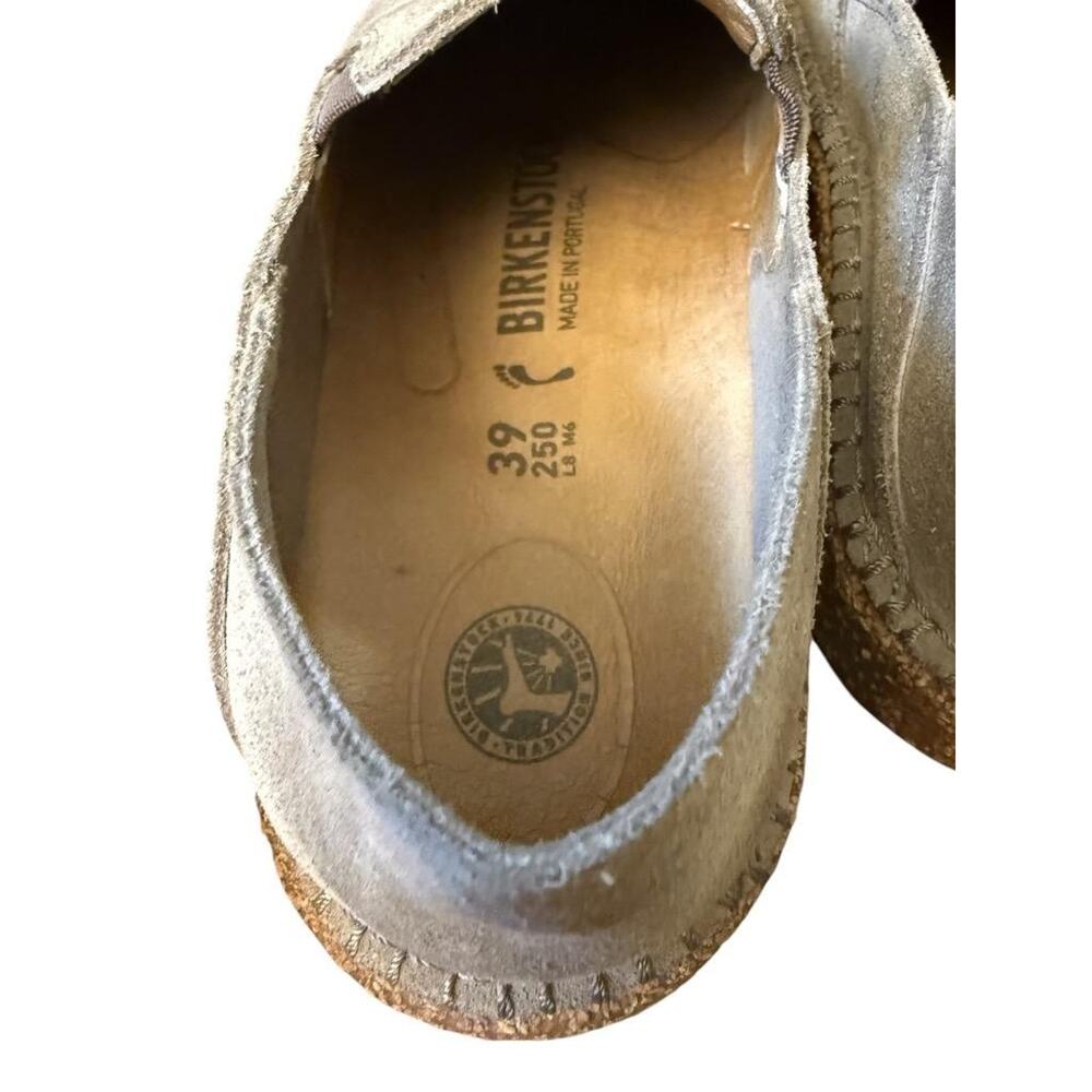 Birkenstock Callan Taupe Suede Slip On Women size 39 US 8 - Picture 5 of 9
